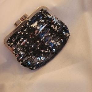 Victoria Secret sequin coin purse.